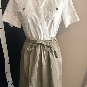 Loft size 8 cotton dress